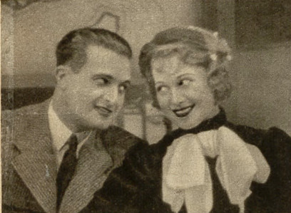 Ina Benita i Marian Peliński w Teatrze Miejskim w Łodzi 1936
