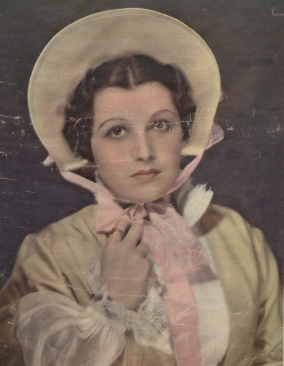Irena Borowska jako Augustynka w sztuce Lato w Nohant ( T. Polski Warszawa 1937 )