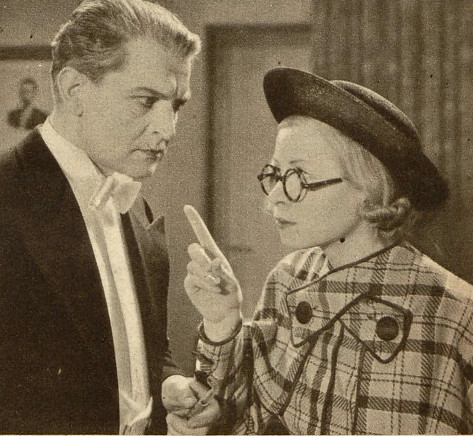 Franciszek Brodniewicz i Jadwiga Andrzejewska w scenie z filmu Papa się żeni 1936
