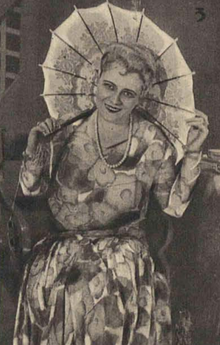Antonina Dunajewska w scenie z przedstawienia Konto X (T.Kameralny Łódź 1930)