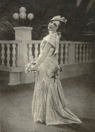 Jadwiga Fontanówna w sztuce Róże z Florydy ( Operetka Bydgoska 1935 )