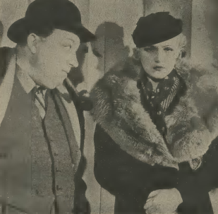 Barbara Gilewska i Stanisław Łapiński w filmie Pieśniarz Warszawy (1934)
