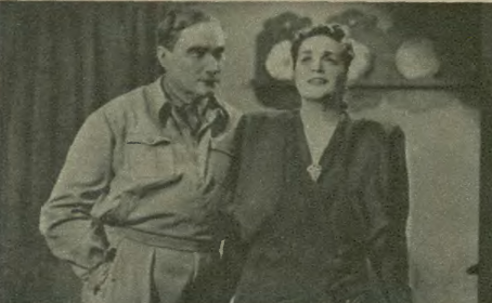 Maria Gorczyńska i Antoni Różycki w sztuce Ziemia nieludzka (T.Miejski Lublin 1946)