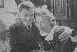 Stanisław Jaśkiewicz i Alina Żeliska w filmie Płomienne serca (1937)