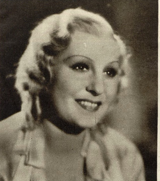 Alma Kar w scenie z filmu Tajemnica panny Brinx 1936