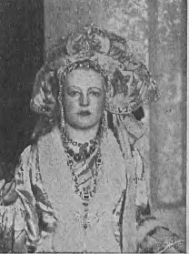 Janina Kulczycka w operetce Noc w Grand Hotelu (T.Miejski Łódź 1937)