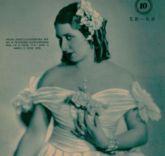Halina Duducz-Latoszewska ( Antena nr 10 1939 )