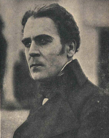 Leon Łuszczewski jako Tadeusz w filmie (Pan Tadeusz 1928)