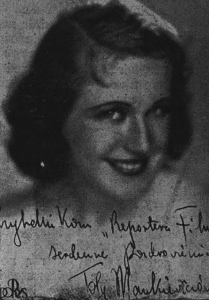 Tola Mankiewiczówna (Reporter filmowy nr 15, 1934)