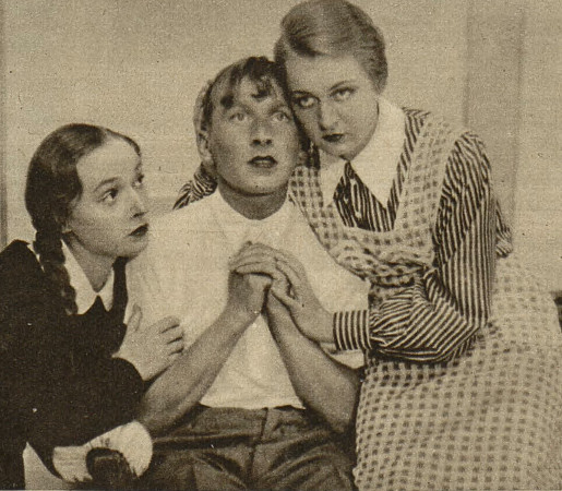 Stanisława Masłowska Tadeusz Surowa Irena Górska w sztuce pt. Bessie ( T.Miejski Wilno 1937 )
