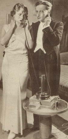 Maria Modzelewska (Żermena) Aleksander Węgierko (Jerzy) w sztuce pt. Pan Lamberthier (T.Mały Warszawa 1930)