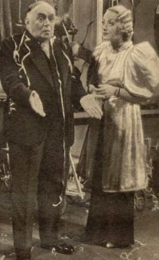 Loda Niemirzanka i Antoni Fertner w scenie z filmu Będzie lepiej 1936