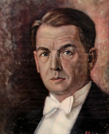 portret Juliusza Osterwy autorstwa J.Chlebusa