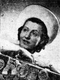 Janina Piaskowska w sztuce Z miłości niedostateczny ( T.Komedia Warszawa 1943 )