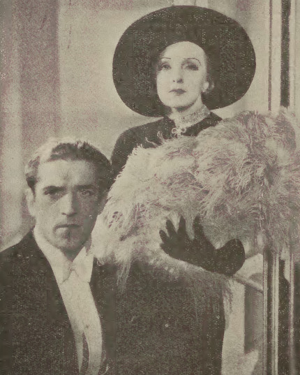 Jerzy Pichelski Hanka Ordonówna w scenie z filmu Szpieg w masce 1933