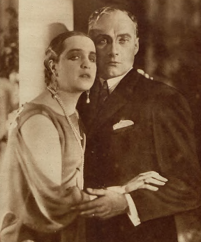 Maria Gorczyńska i Antoni Różycki w sztuce Gdybym tylko chciała ( T.Letni Warszawa 1925)