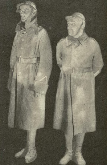 Zbigniew Sawan i Stefan Jaracz w sztuce pt. Europa ( T.Ateneum Warszawa 1931 )