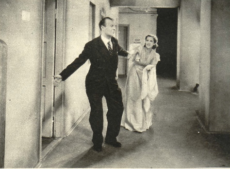 Stanisław Sielański i Helena Grossówna w scenie z filmu Kochaj tylko mnie 1935