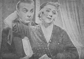 Mieczysława Ćwiklińska i Stanisław Sielański w filmie Pani minister tańczy (1937)