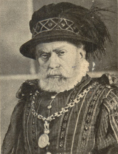 Ludwik Solski jako Filip II w sztuce pt. Don Carlos ( T.Narodowy Warszawa 1932 )