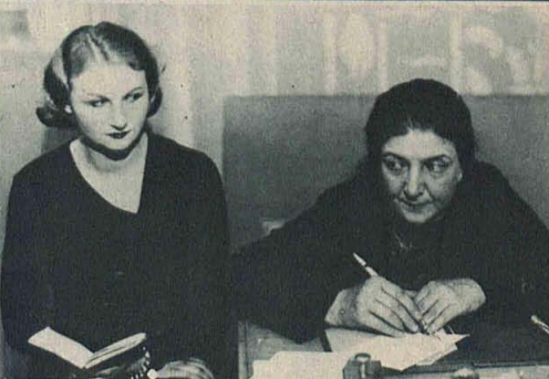 Teresa Suchecka i Stanisława Wysocka w sztuce Mademoiselle (T.Kameralny Łódź)