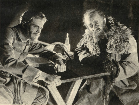 Witold Zacharewicz i Konrad Tom w sztuce pt. Srul z Lubartowa ( t. Stara Banda Warszawa 1935 )