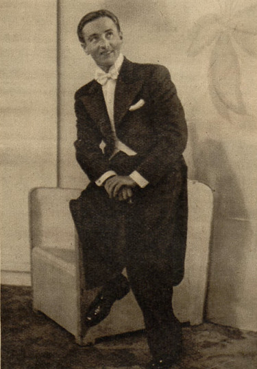 Marian Wawrzkowicz w operetce Przygoda w Grand Hotelu (T.Lutnia Wilno 1937)