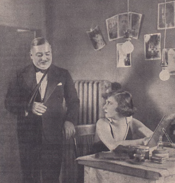 Krystyna Ankwicz i Czesław Skonieczny filmie Cham (Ilustracja polska nr 61, 1931)