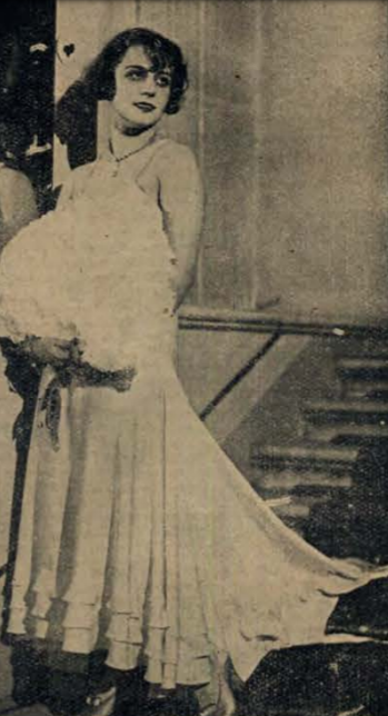 Krystyna Ankwicz na Balu Mody w Warszawie w 1931