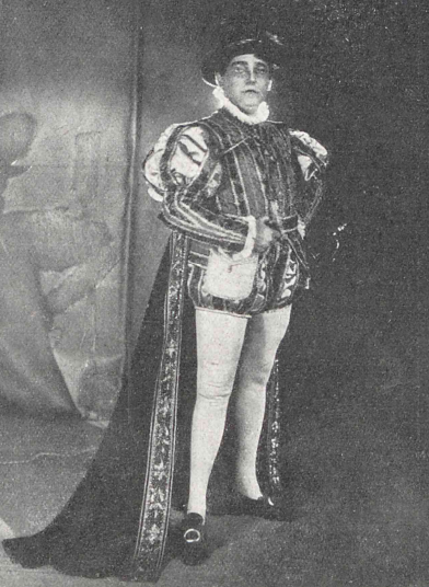 Wacław Brzeziński w operze Don Juan T. Wilei Warszawa (Świat, nr 16, 1925)