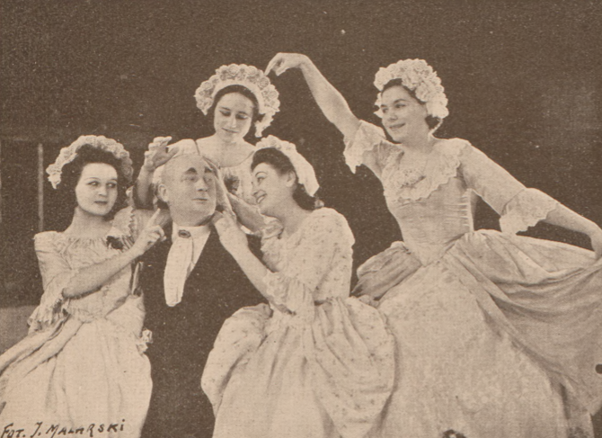 B. Bolko w operze Madame Pompadour T. Wielki Warszawa (Świat, nr 3 , 1939)