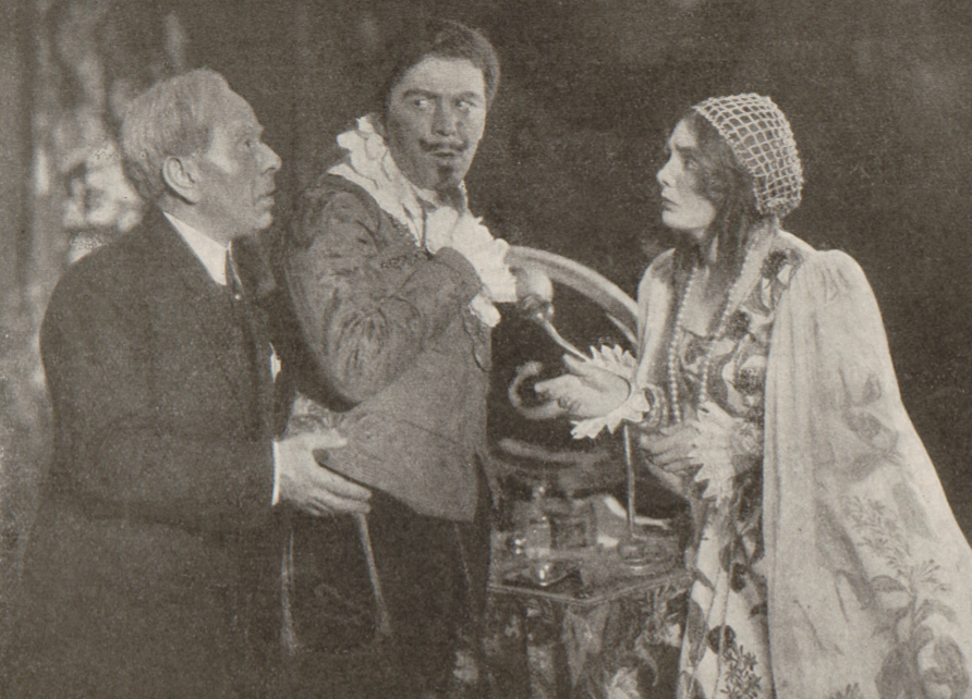 J. Zieliński, K. Junosza-Stępowski, H. Gromnicka w sztuce Wielki Don Juan T. Polski Warszawa 1923 (Świat, nr 21, 1923)