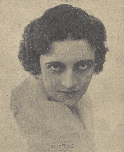 Eugenia Hoffmanowa (Lwowskie sceny miejskie; widomości teatralne, program 1930- 1931 nr 3)