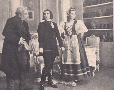 R. Jaglarz, S. Sawicka, H. Chodakowska w sztuce Lato w Nohant T. Polski Poznań (Ilustracja Polska nr 12, 1939)