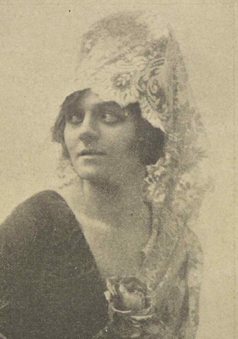 Zofia Pflanz (Świat nr 18, 1919)