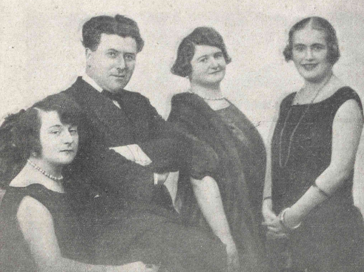 J. Mechówna, J. Gołkowska, T. Mankiewiczówna (Świat nr 18, 1925)