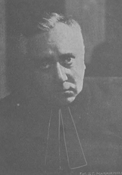 B. Szczurkiewicz w sztuce Proboszcz wśród biedaków T. Polski Poznań (Tydzień radiowy nr 51, 1930)