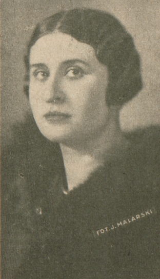Bronisława Lasocka (Świat, nr 52, 1930)