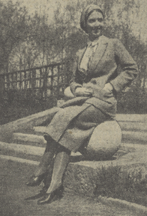 Junona Gordo Domiszewska (Kurier Czerwony nr 264, 1931)