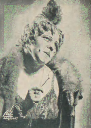 Maria Wędrychowska w operetce Hrabia Luksemburg T. Wielki Warszawa (Świat, nr 24, 1935)