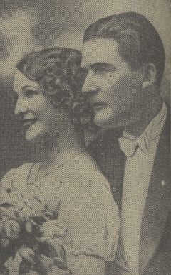X. Grey, M. Demar fotografia ślubna (Dobry Wieczór! Kurier Czerwony nr 33, 1933)