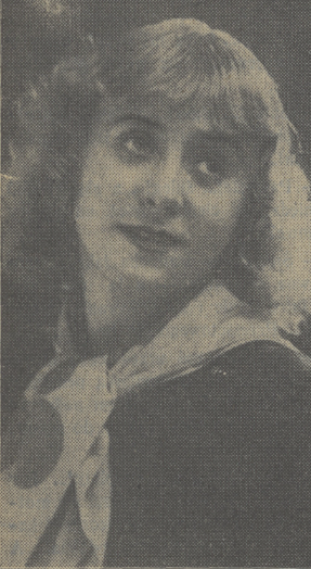 Wanda Makowska aktorka Teatru Polskiego w Poznaniu (Kurier Czerwony nr 243, 1931)