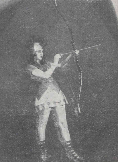 Albina Borska w sztuce Achilles T. im. Bogusławskiego Warszawa (Świat, nr 48, 1925)