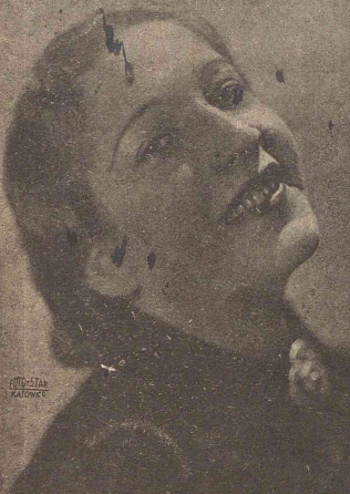 Zula Gawrońska (Świat, nr 17, 1936)
